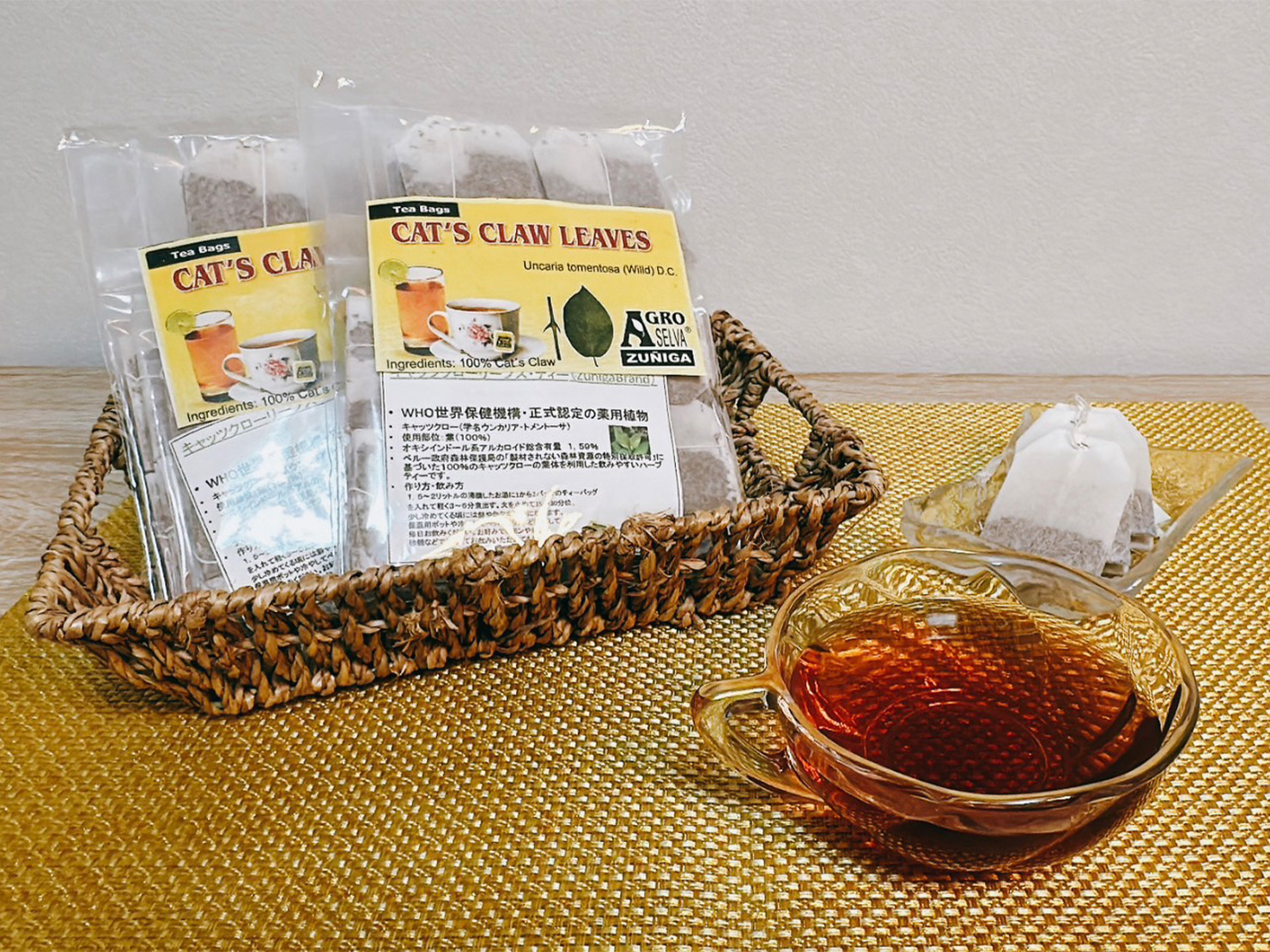 キャッツクローリーブスティー